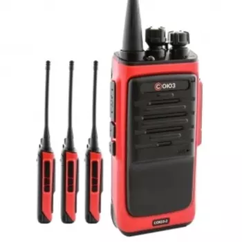 Комплект раций СОЮЗ-2х4 красный (Официальный дилер в России)