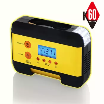 Компрессор автомобильный КАЧОК К60 (+ Мешки для колёс в подарок!)