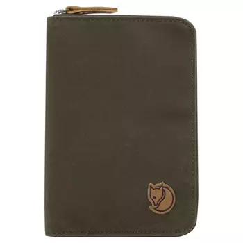 Кошелек Fjallraven Passport Wallet, оливковый, 11х16х2 см