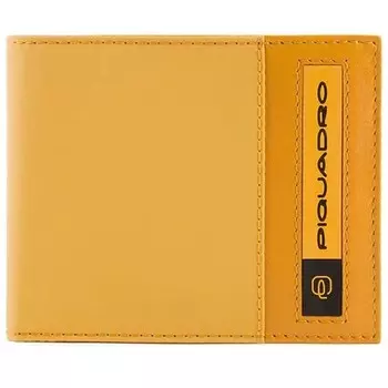 Кошелек Piquadro Bios, желтый, 11x9x1,5 см