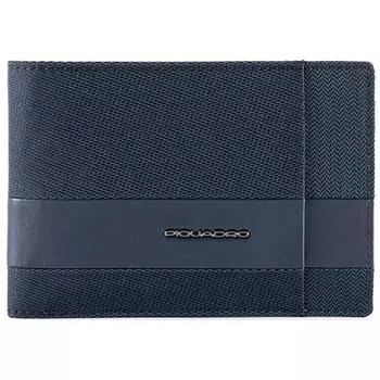 Кошелек Piquadro Tokyo, синий, 13х9х2 см