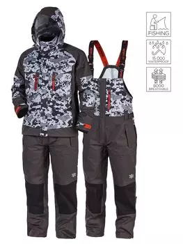 Костюм демисезонный Norfin PRO DRY 3 CAMO р.M