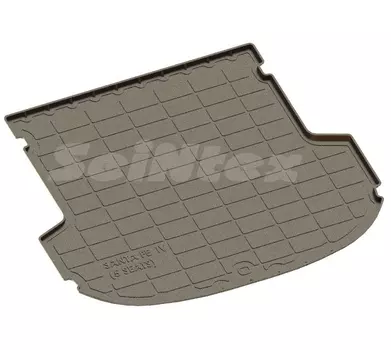 Коврик в багажник Seintex для Hyundai Santa Fe IV (5мест) 2018-н.в. (94755)