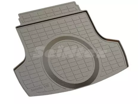 Коврик в багажник Seintex для Hyundai Sonata VIII (DN8) 2019-н.в. (94579)