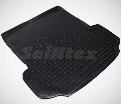 Коврик в багажник Seintex для Mitsubishi Pajero Sport 2008-2016 (82817)
