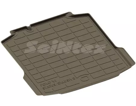 Коврик в багажник Seintex для Volkswagen Polo VI Status/Exclu 2020-н.в. (94627)