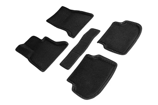 Коврики EVA 3D ромб для BMW 5 Ser F-10 2010-2013 (черные, 95272)
