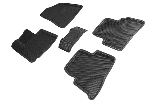 Коврики EVA 3D ромб для KIA Sportage IV 2016-2018 (черные, 95215)