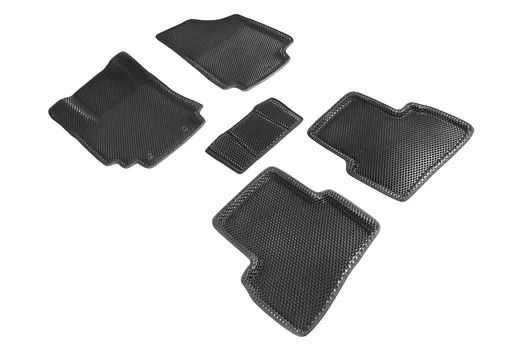 Коврики EVA 3D ромб Seintex для Hyundai Creta 2016-н.в. (черные, 95181)