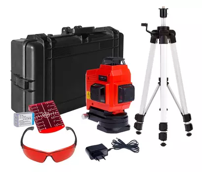 Лазерный уровень ADA TopLiner 3-360 SET с калибровкой