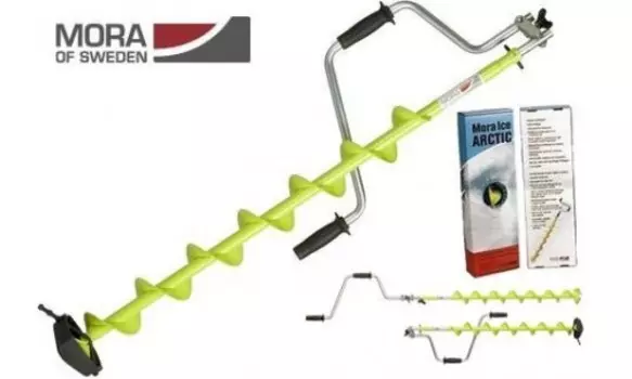 Ледобур ручной MORA Ice Arctic 130 мм (+ Антисептик-спрей для рук в подарок!)