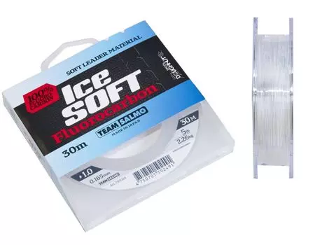 Леска монофильная Team Salmo ICE SOFT FLUOROCARBON 030/016