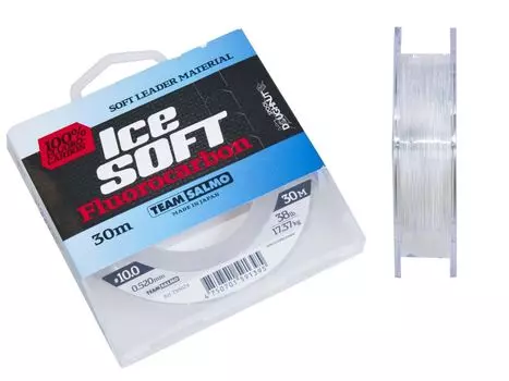 Леска монофильная Team Salmo ICE SOFT FLUOROCARBON 030/052