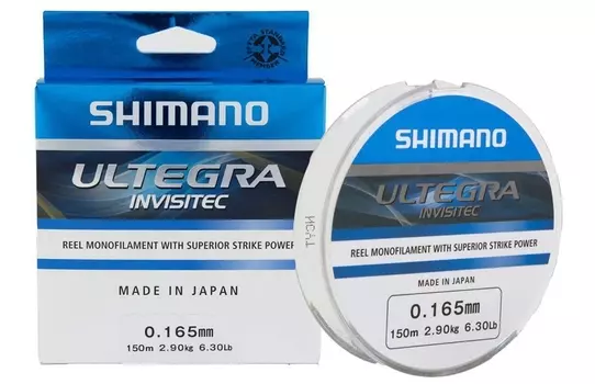 Леска SHIMANO Ultegra Invisi 150м прозрачная 0,305мм 9,6кг