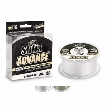 Леска SUFIX Advance прозрачная 150м 0.23мм 5кг