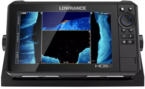 Эхолот Lowrance HDS-9 LIVE с датчиком Acitve Imaging 3-в-1 (000-14422-001) (+ Аккумулятор, зарядка и струбцина в подарок!)