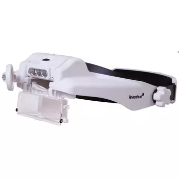 Лупа налобная с аккумулятором Levenhuk Zeno Vizor HR2