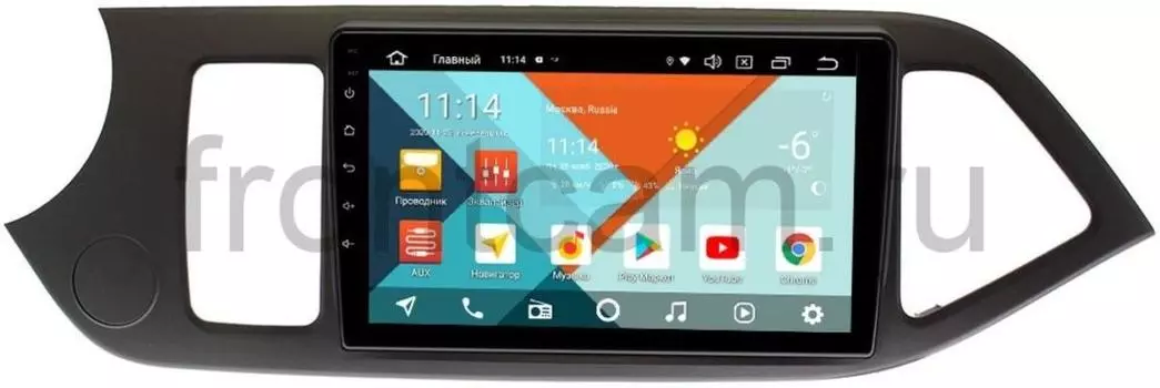 Магнитола для Kia Picanto II Wide Media KS9144QR-3/32 DSP CarPlay 4G-SIM Android 10 (+ Камера заднего вида в подарок!)