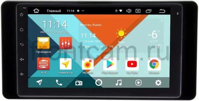 Магнитола для Mitsubishi ASX, Lancer X, Outlander III, L200, Pajero Wide Media KS7001QR-3/32-RP-MMUNB-169 на Android 10 (DSP CarPlay 4G-SIM) (+ Камера заднего вида в подарок!)