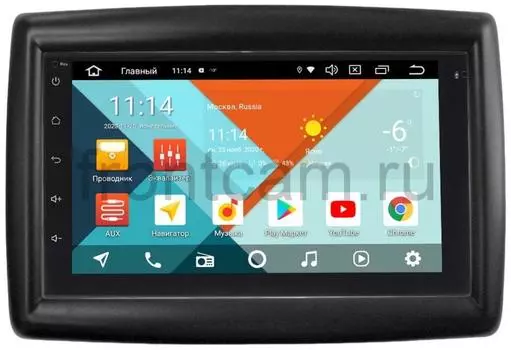 Магнитола для Renault Megane II Wide Media KS7001QR-3/32-RP-RNMGC-122 на Android 10 (DSP CarPlay 4G-SIM) (+ Камера заднего вида в подарок!)