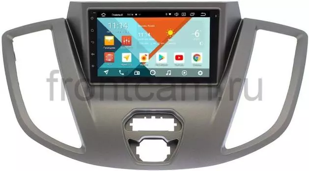 Магнитола в штатное место 2 din Ford Transit, Tourneo Custom 2012-2020 Wide Media KS7001QR-3/32-RP-FR067-163 на Android 10 (DSP CarPlay 4G-SIM) (+ Камера заднего вида в подарок!)