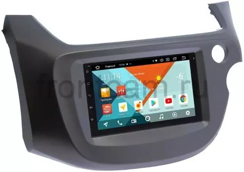 Магнитола в штатное место 2 din Honda Fit II, Jazz II 2008-2014 Wide Media KS7001QR-3/32-RP-HNFT3C-99 на Android 10 (DSP CarPlay 4G-SIM) (+ Камера заднего вида в подарок!)