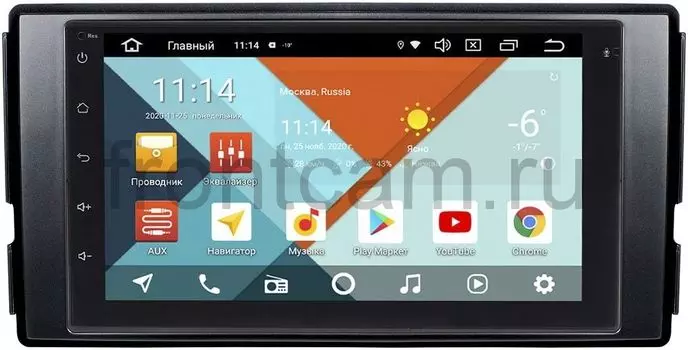 Магнитола в штатное место 2 din Hyundai Santa Fe II 2005-2012 Wide Media MT7001PK-2/16-RP-HDSFB-183 на Android 9.1 (DSP 3G-SIM) (+ Камера заднего вида в подарок!)