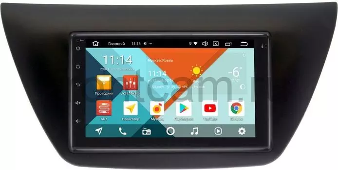 Магнитола в штатное место 2 din Mitsubishi Lancer IX 2000-2010 Wide Media MT7001PK-2/16-RP-MMLNE-143 на Android 9.1 (DSP 3G-SIM) (+ Камера заднего вида в подарок!)