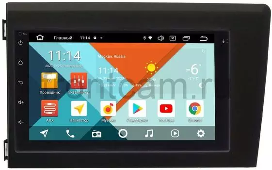 Магнитола в штатное место 2 din Volvo S60, V70, XC70 2000-2004 Wide Media MT7001PK-2/16-RP-VLS67C-137 на Android 9.1 (DSP 3G-SIM) (+ Камера заднего вида в подарок!)