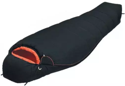 Мешок спальный Alexika OMICRON (Platinum) черный, правый, 8202.10101 (+ Антисептик-спрей для рук в подарок!)