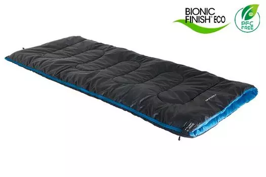 Мешок спальный High Peak Ceduna anthrazit/blue, 20064 (+ Антисептик-спрей для рук в подарок!)