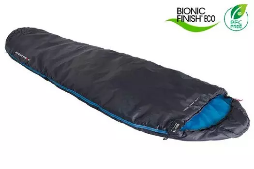 Мешок спальный High Peak Lite Pak 1200 anthra-blue, 23277 (+ Антисептик-спрей для рук в подарок!)
