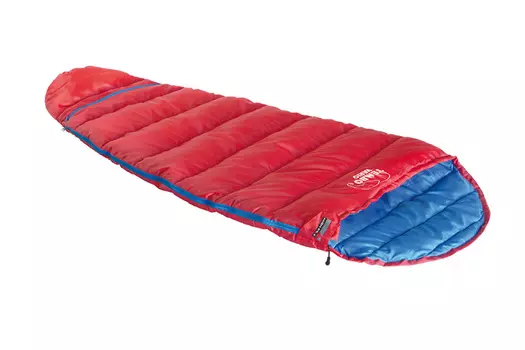 Мешок спальный High Peak Tembo Vario красный/синий, 23042 (+ Антисептик-спрей для рук в подарок!)