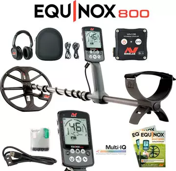 Металлоискатель Minelab EQUINOX 800 (+ Пинпоинтер PRO-FIND 20 в подарок!)