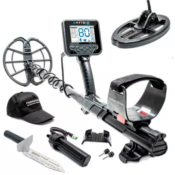 Металлоискатель Nokta | Makro ANFIBIO Multi RUS MegaPack (батарейный бокс+катушка KR24+совок)