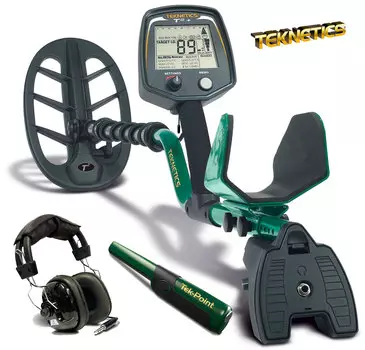Металлоискатель Teknetics T2+ (+ TekPoint + Headphones) (+ Совок поисковый в подарок!)