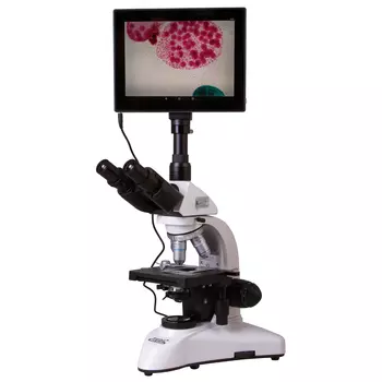 Микроскоп цифровой Levenhuk MED D25T LCD, тринокулярный (+ Антисептик-спрей для рук в подарок!)