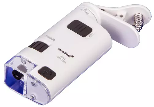 Микроскоп карманный для проверки денег Levenhuk Zeno Cash ZC16 (+ Антисептик-спрей для рук в подарок!)