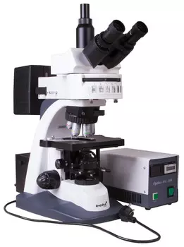 Микроскоп Levenhuk MED PRO 600 Fluo (+ Антисептик-спрей для рук в подарок!)