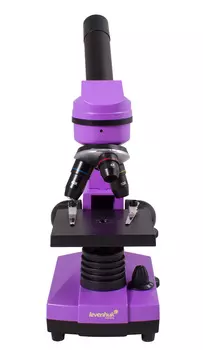 Микроскоп Levenhuk Rainbow 2L Amethyst\Аметист (+ Книга «Невидимый мир» в подарок!)