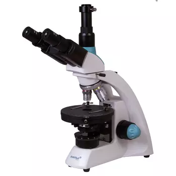 Микроскоп поляризационный Levenhuk 500T POL, тринокулярный (+ Автомобильные коврики в подарок!)