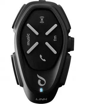 Мото - bluetooth гарнитура - Interphone LINK - (комплект из 1 шт.) (+ Набор для ухода за транспортом в подарок!)