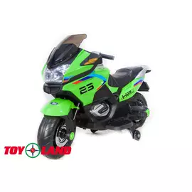 Мотоцикл Toyland Moto ХМХ 609 Зеленый (+ Защитный чехол СМЕШАРИКИ в подарок!)