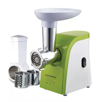 Мясорубка электрическая Endever Sigma 44 (бело-салатовый)