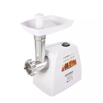 Мясорубка электрическая Endever Sigma-57, мощность 1800 Вт, 3 решетки и 2 насадки в комплекте (белый)