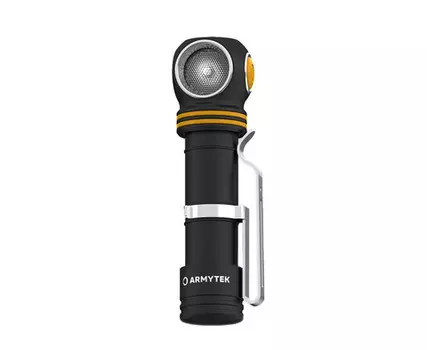 Мультифонарь светодиодный Armytek Elf C2 Micro USB+18650, 1100 лм, аккумулятор (+ Антисептик-спрей для рук в подарок!)