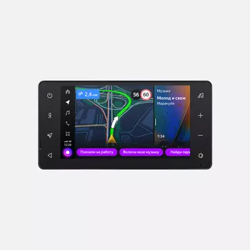 Мультимедийная система Яндекс.Авто YA-MT01-1A для Mitsubishi Outlander 3 2012+ (+ Камера заднего вида в подарок!)