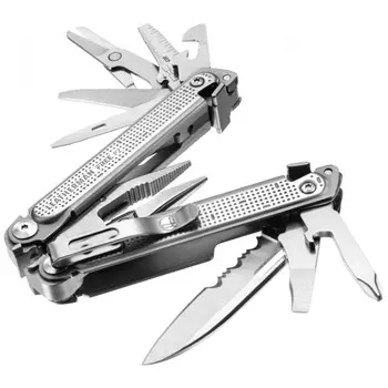 Мультитул Leatherman FREE P2 с нейлоновым чехлом (+ Антисептик-спрей для рук в подарок!)