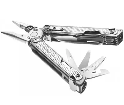 Мультитул Leatherman FREE P4 с нейлоновым чехлом (+ Антисептик-спрей для рук в подарок!)