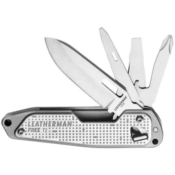 Мультитул Leatherman FREE T2 (+ Антисептик-спрей для рук в подарок!)